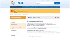 Desktop Screenshot of gymnasieskola.hylte.se